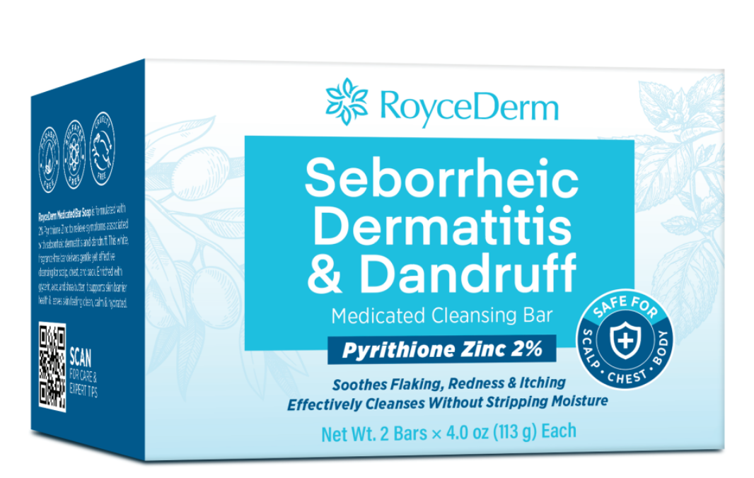 Seborrheic Dermatitis & Dandruff Medicated Cleansing Bar
